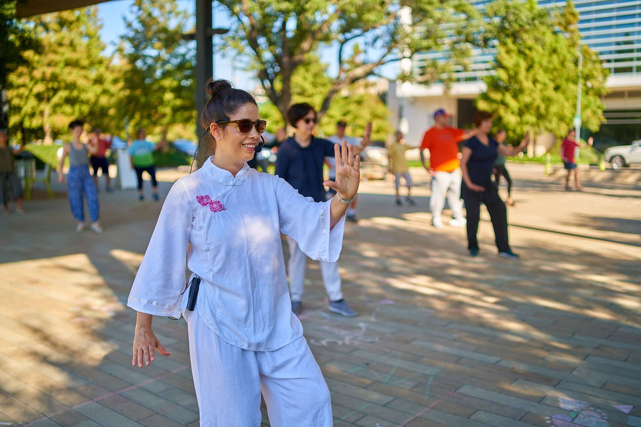Join us at Levy Park with Taoist Healing for Tai Chi and Meditation every Friday at 9 AM and every Thursday 6 PM.