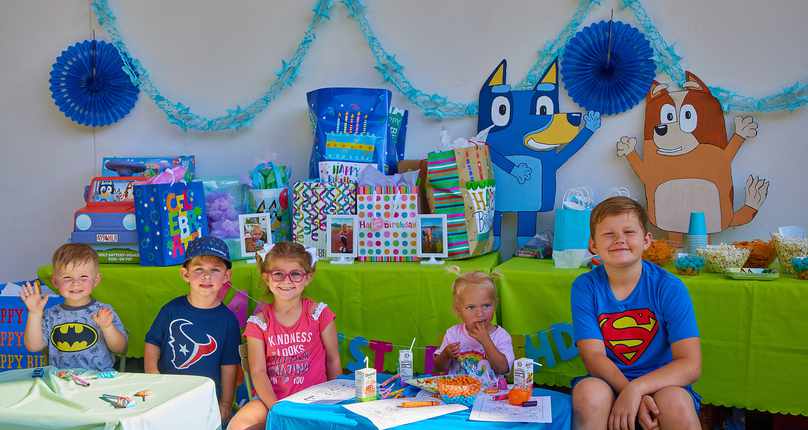 Host your child’s birthday party at Levy Park