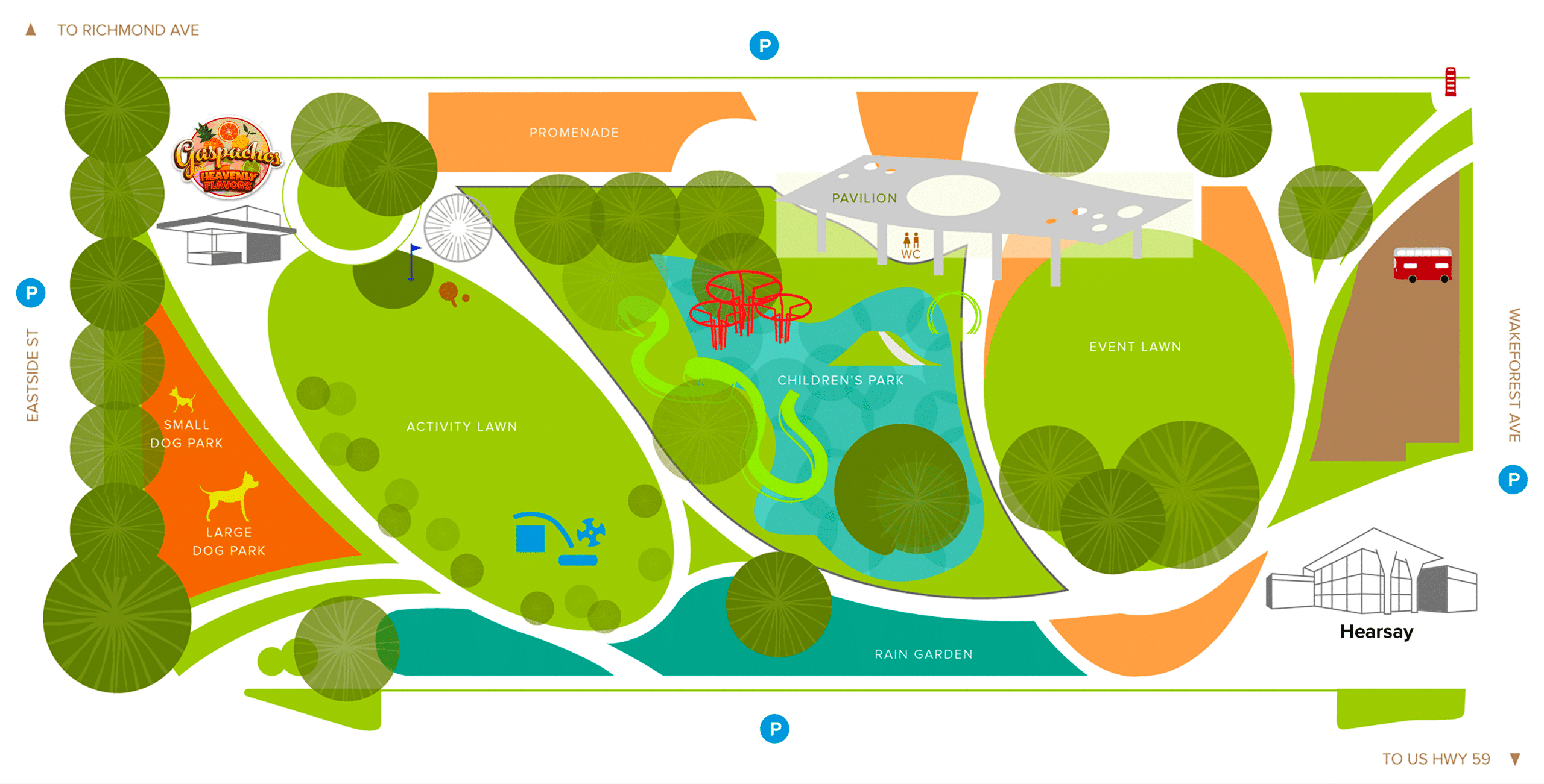Levy Park Map