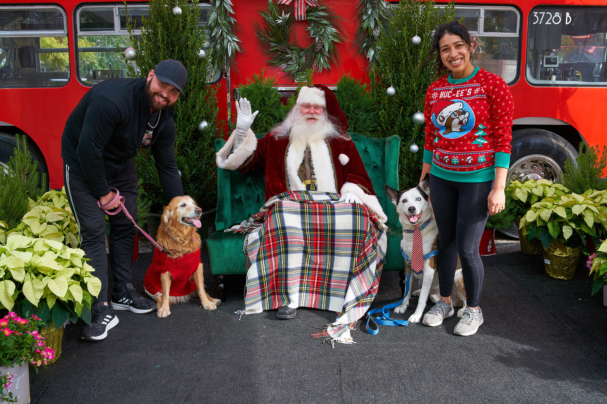 2024 Holiday Festival Photo Booth Levy Park